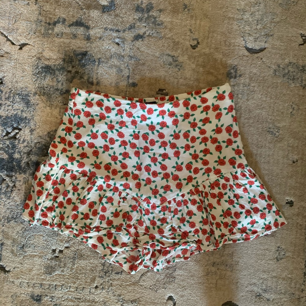 Zara ruffled skort